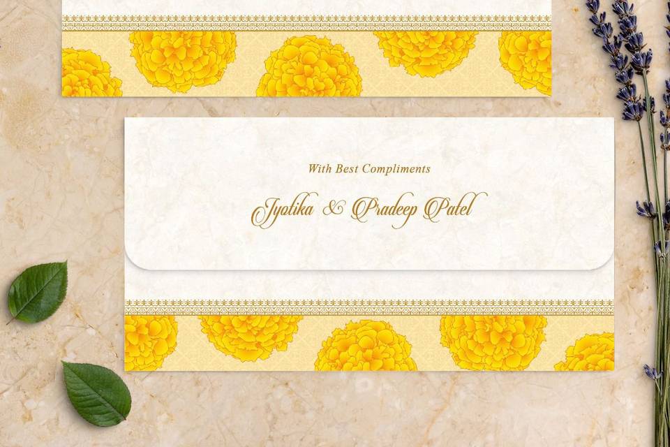 Gainda Phool Money Envelope