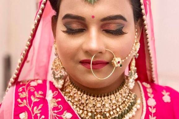 Bridal makeup