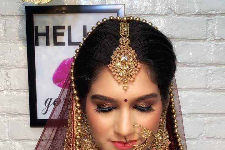 Bridal makeup