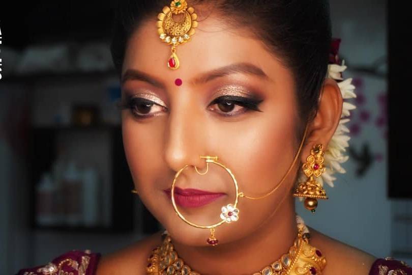 Bridal makeup