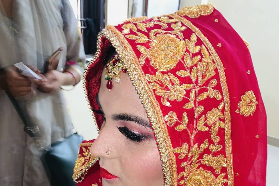 Bridal makeup