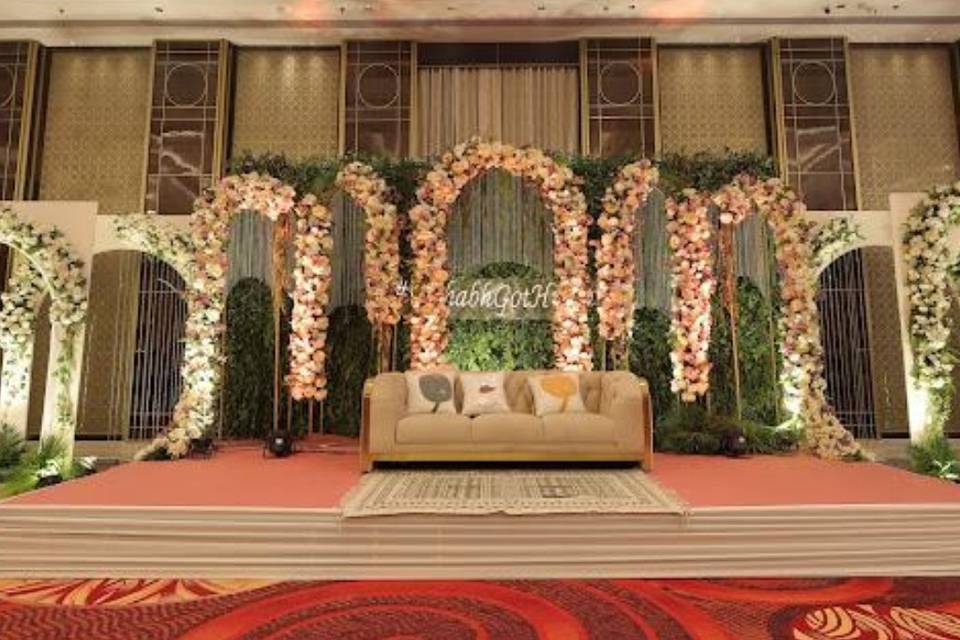 Customized Decor on Stage