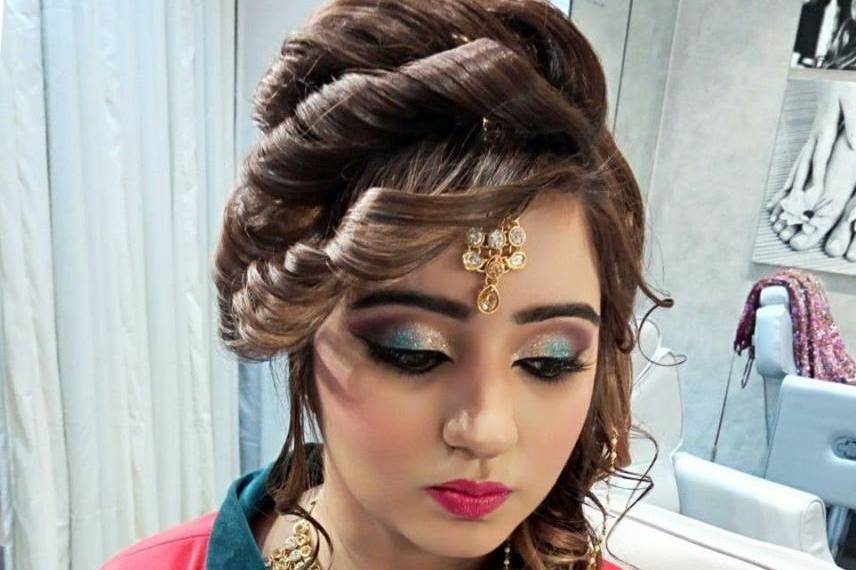 Bridal makeup