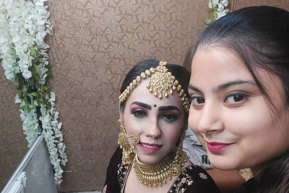 Bridal makeup