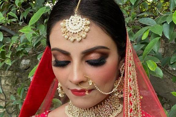 Bridal look