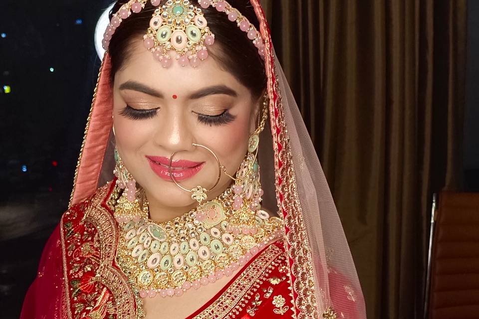 Bridal look