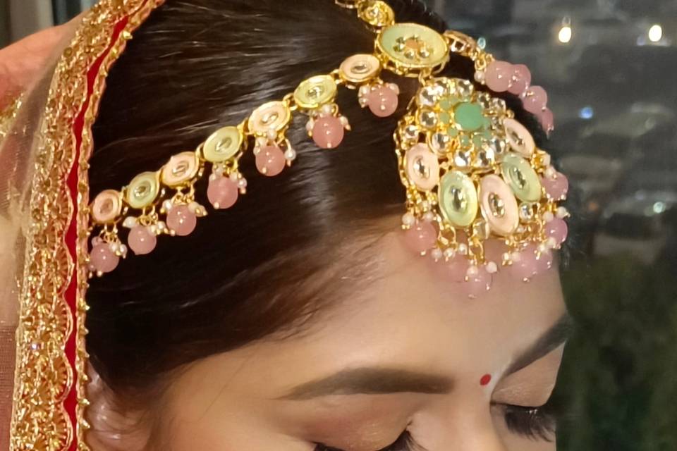 HD bridal makeup