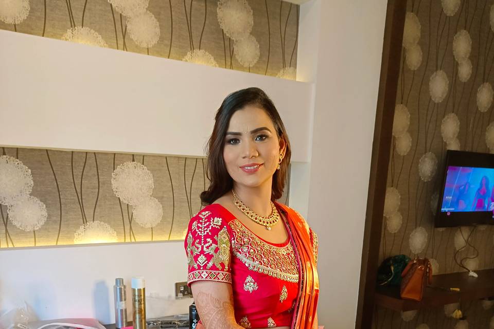 Bridal lookSangeet look