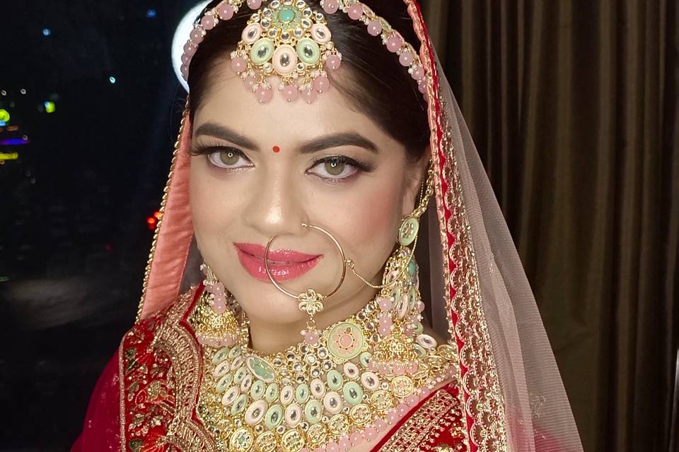 Bridal look