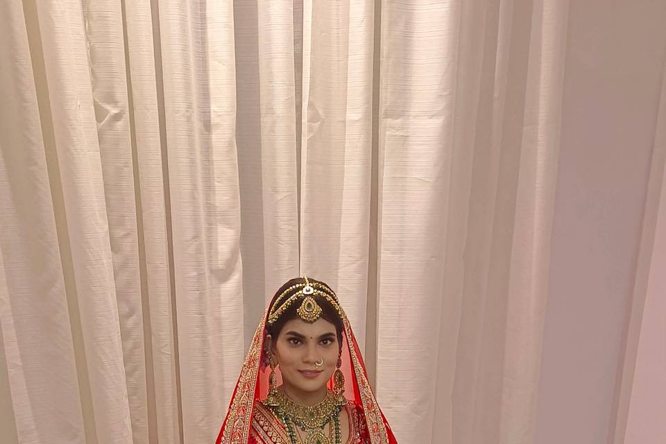 Bridal look