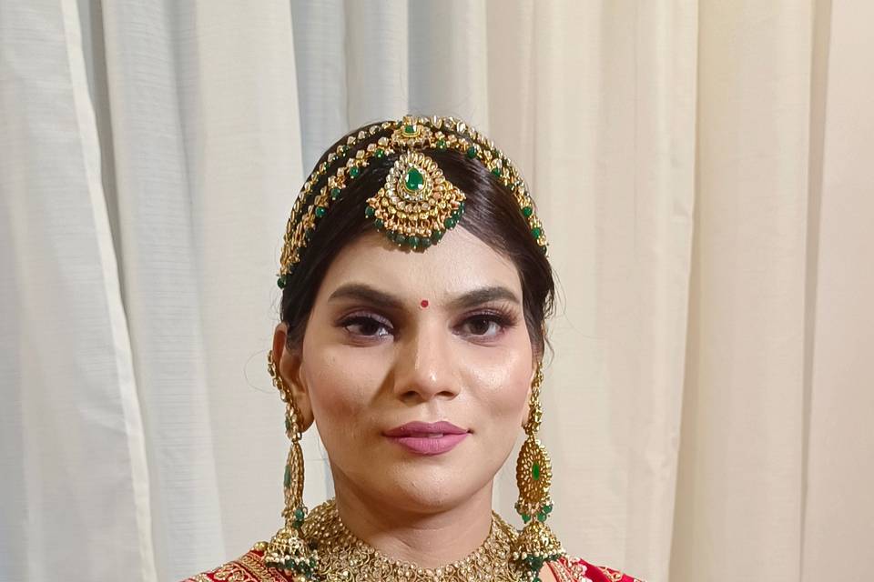 Bridal look