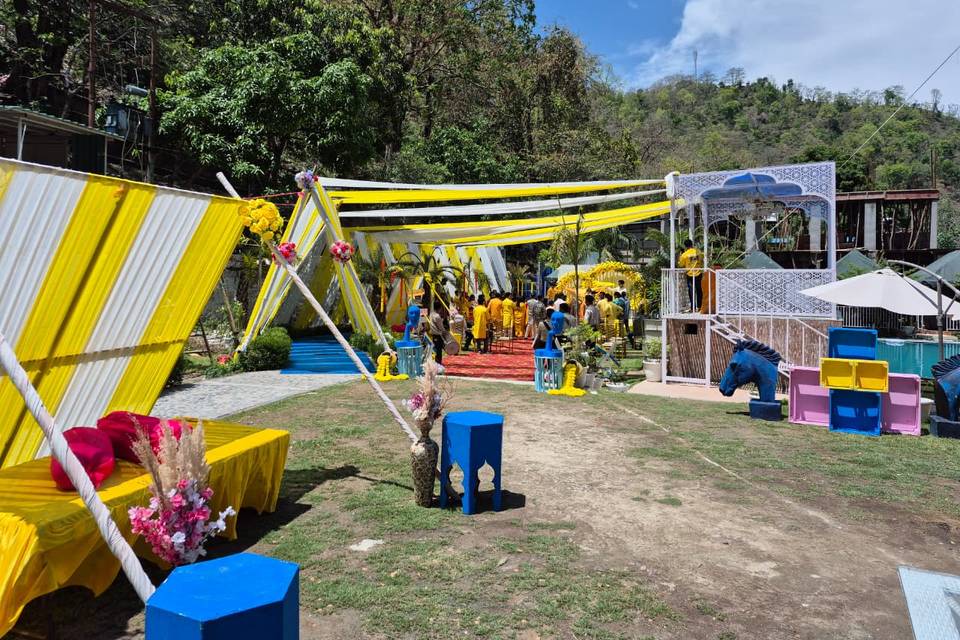 Haldi decor