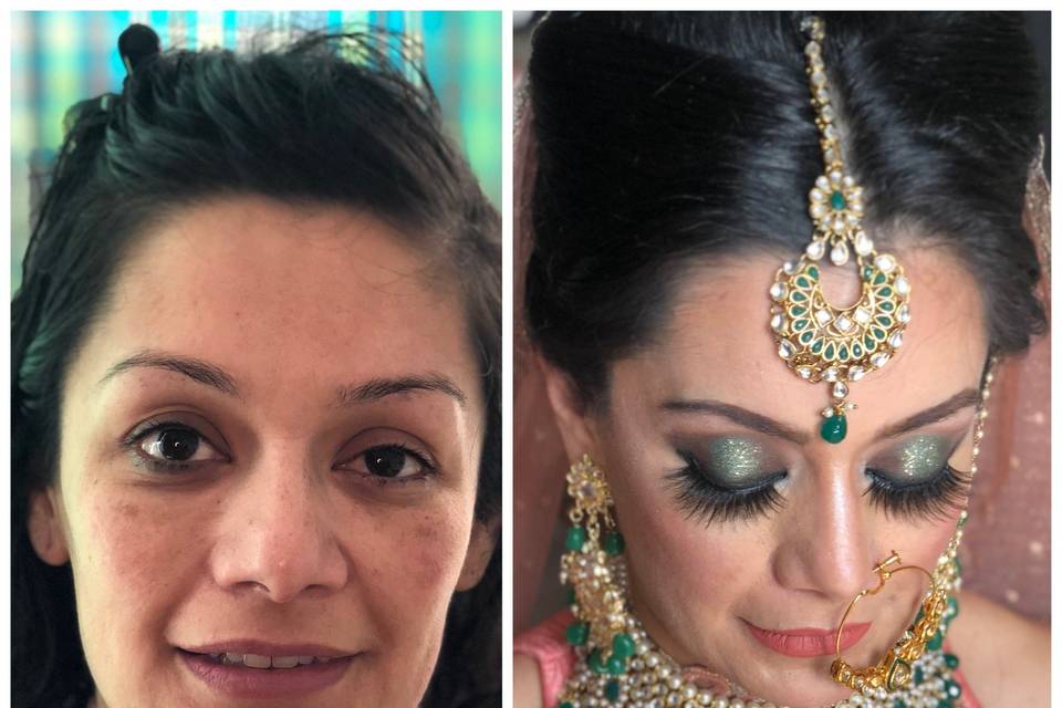 Bridal makeup