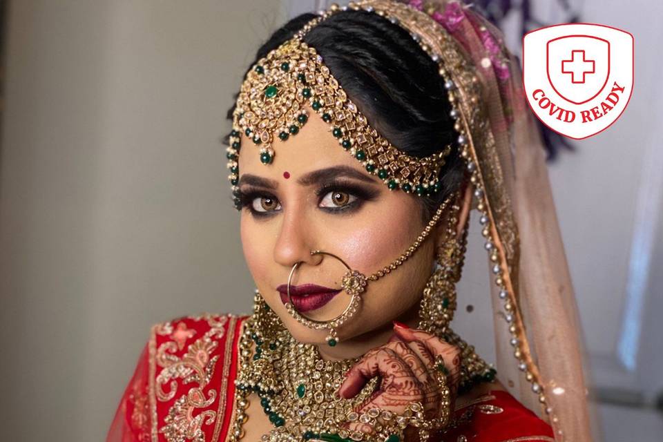 Bridal makeup