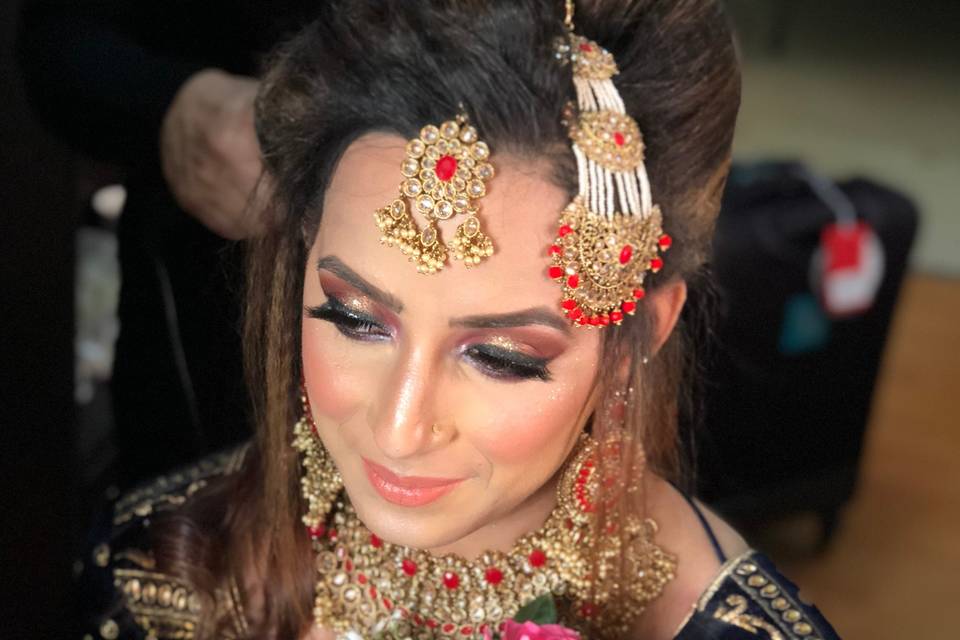 Bridal makeup