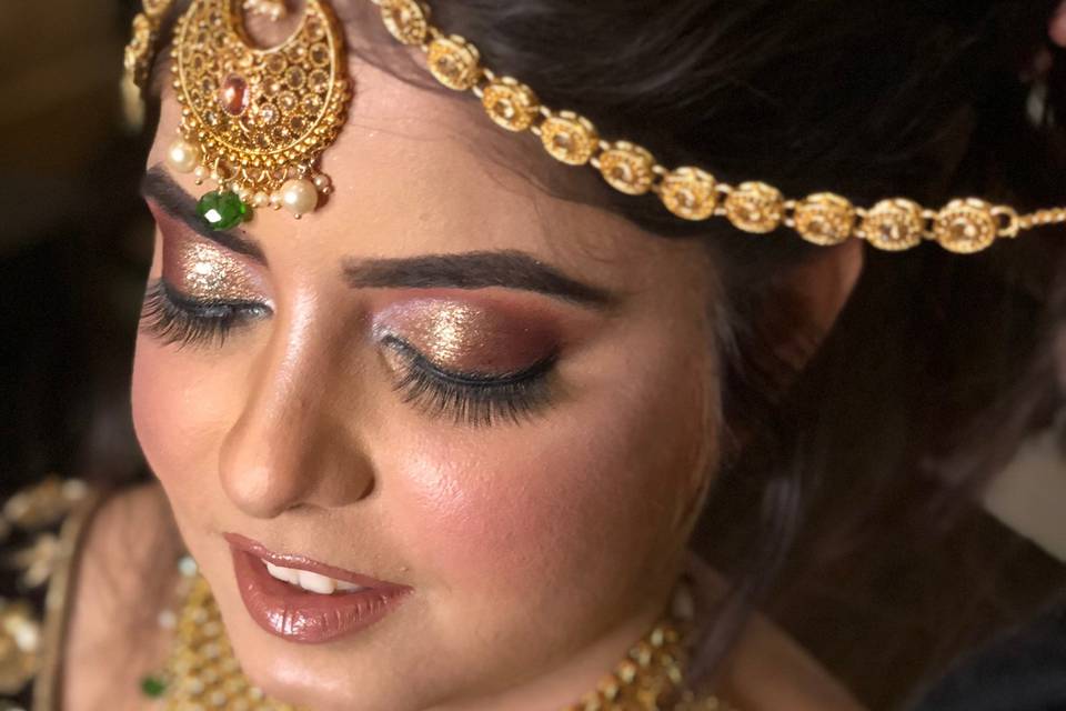 Bridal makeup