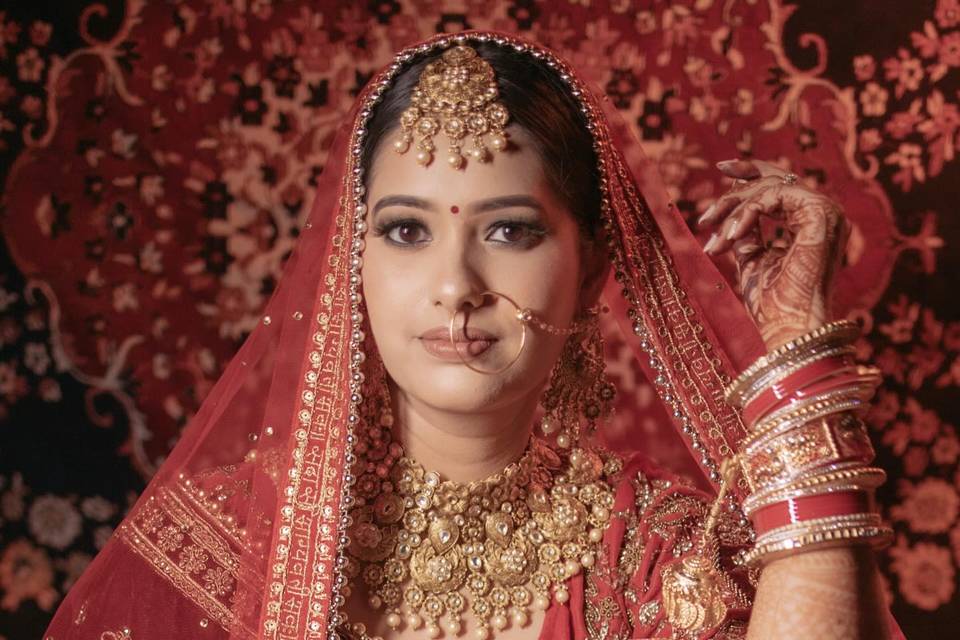 Bridal look