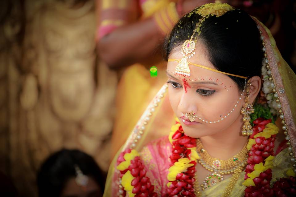 Beauty of bride