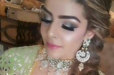Bridal makeup