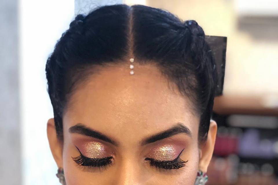 Bridal makeup