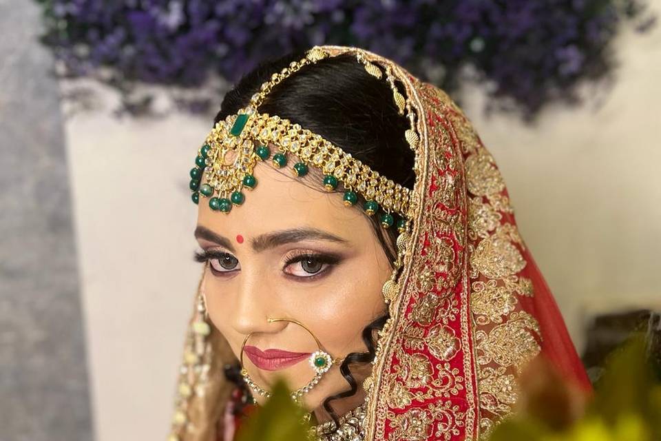 Bride make up