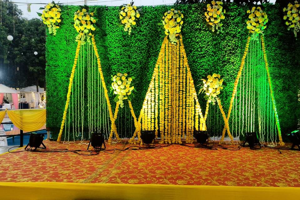 Stage Haldi