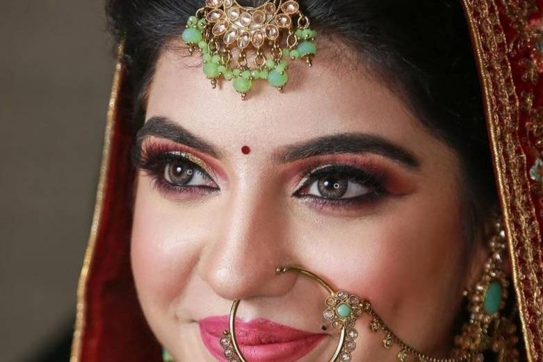 Bridal makeup