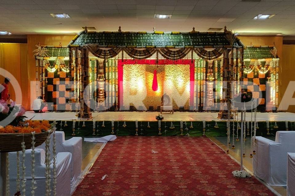 Traditional mandapam