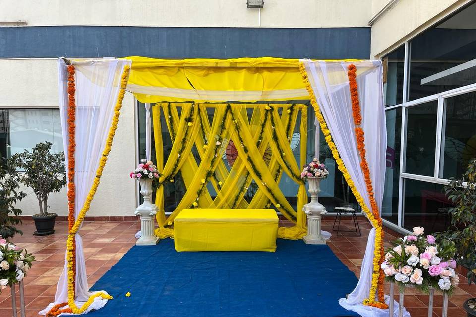 Haldi decor