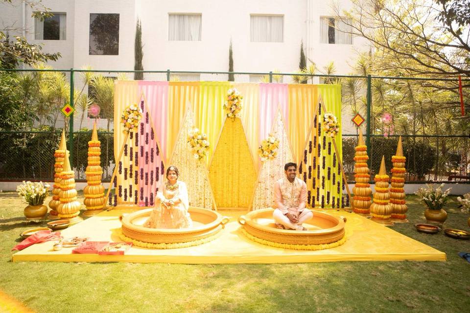 Haldi decor