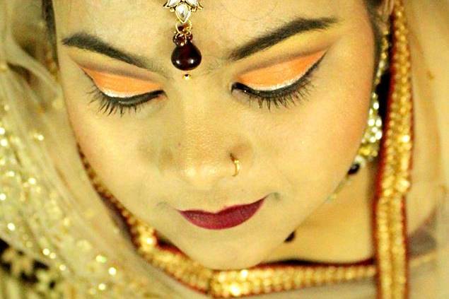 Bridal makeup