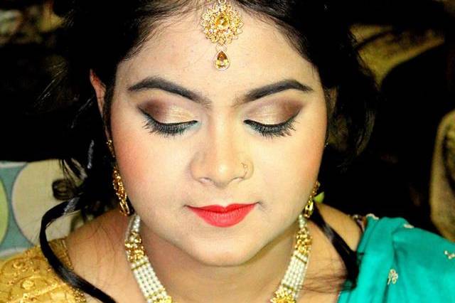 Bridal makeup