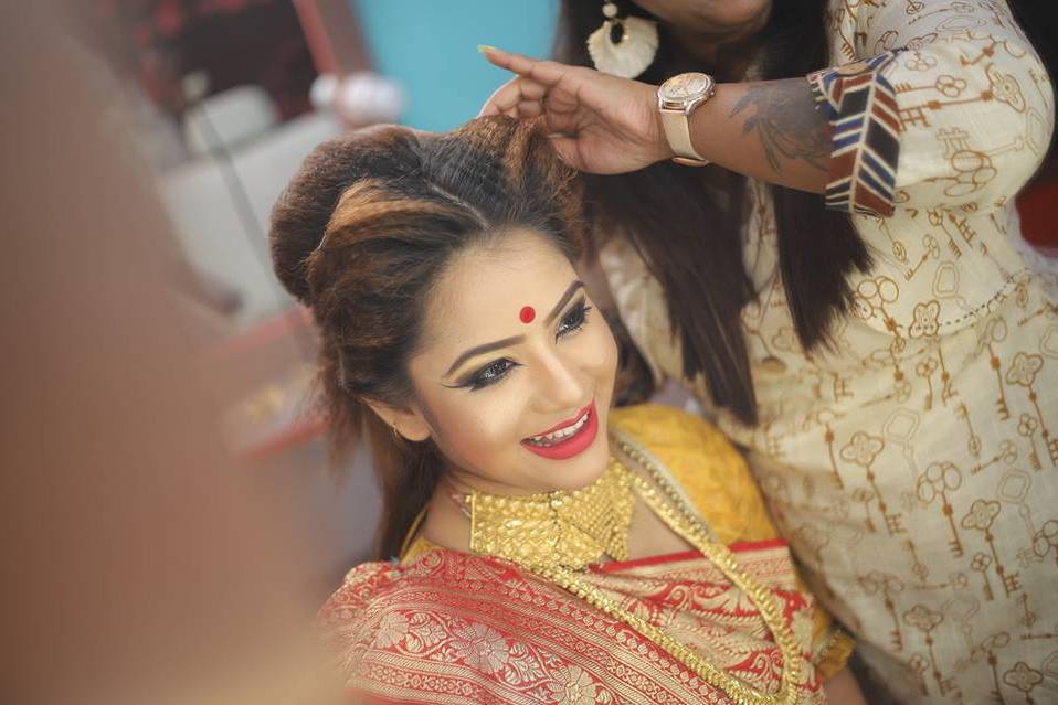 Bridal makeup