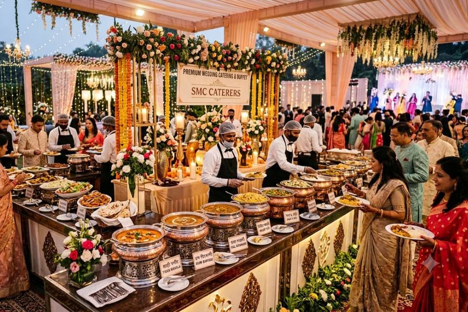 Premium Wedding Catering & Buf
