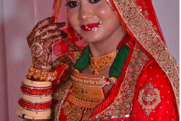 Bridal makeup