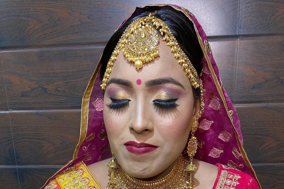 Bridal makeup