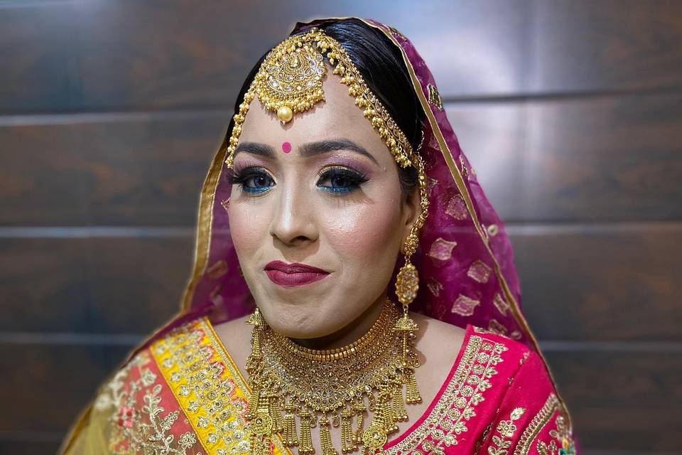 Bridal makeup