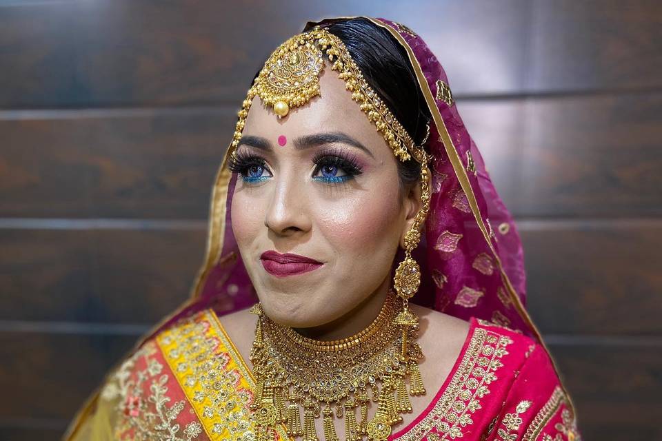 Bridal makeup