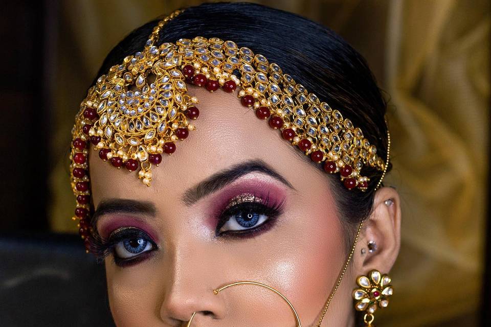 Bridal makeup