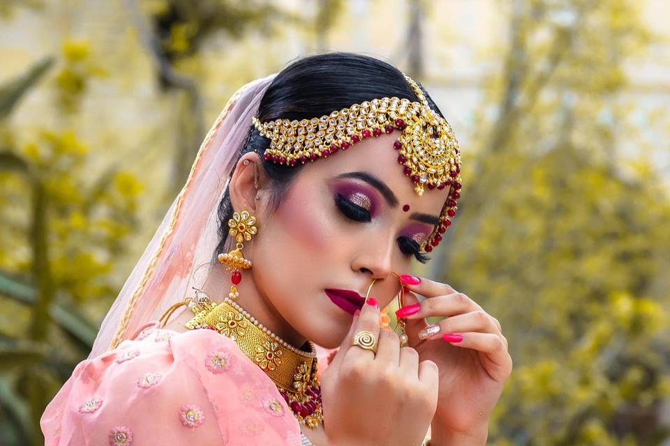 Bridal makeup