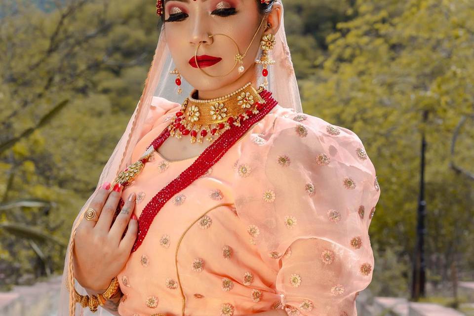 Bridal makeup