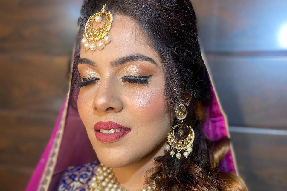 Bridal makeup