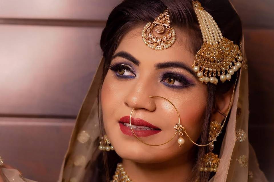 Bridal makeup