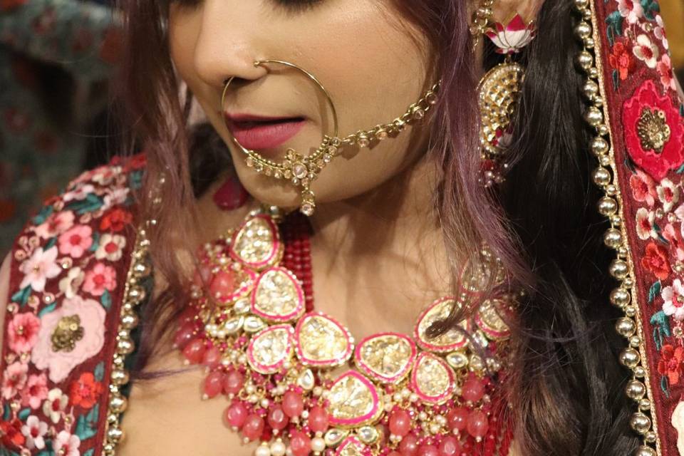 Bridal makeup