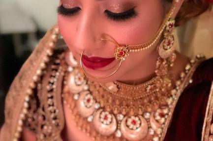 Bridal makeup