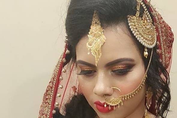 Bridal makeup