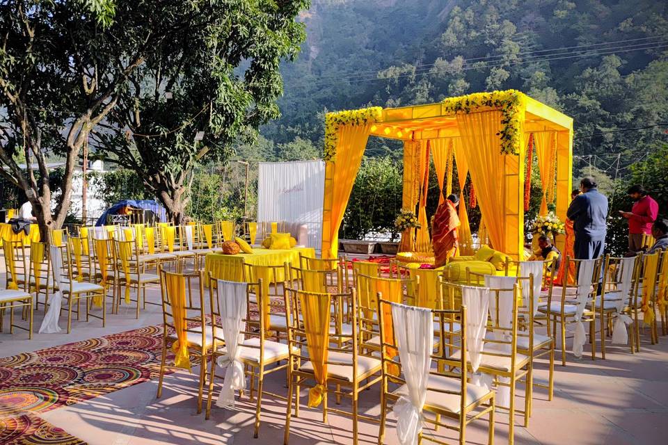 Haldi Setup