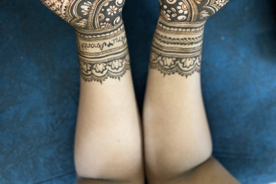 Indian mehendi