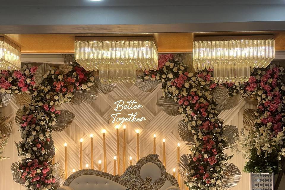 Backdrop decoration