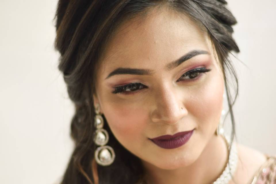 Bridal makeup